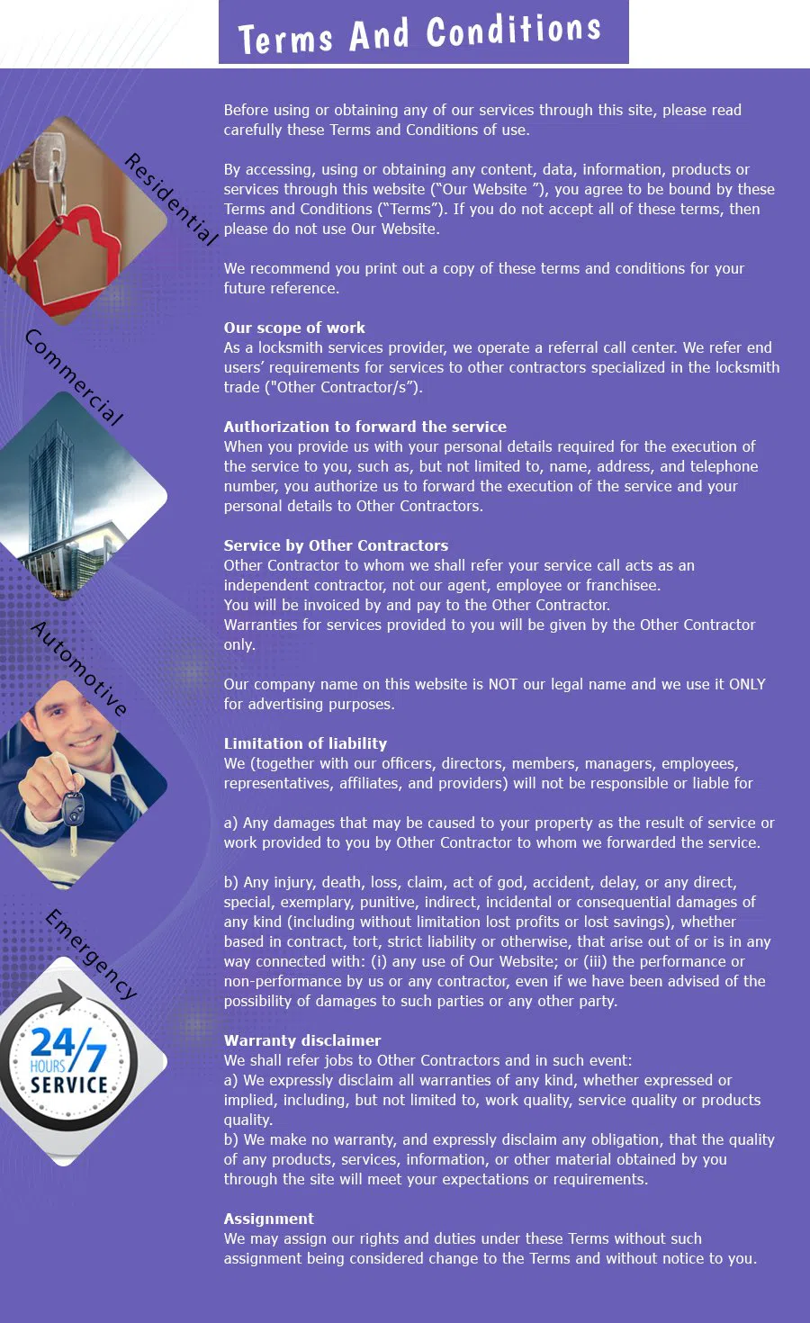 Fox Point RI Locksmith Store, Fox Point, RI 401-309-3929 - terms-and-condition-n-19